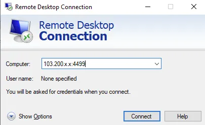 Hướng dẫn đổi Port remote desktop Windows (Port 3389) và kết nối sau khi đổi cổng nhanh chóng 25 Kết nối lại bằng port mới