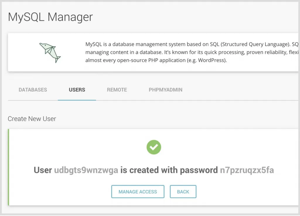 Hướng dẫn clone WordPress website bằng Duplicator 47 Add thêm người dùng vào cơ sở dữ liệu