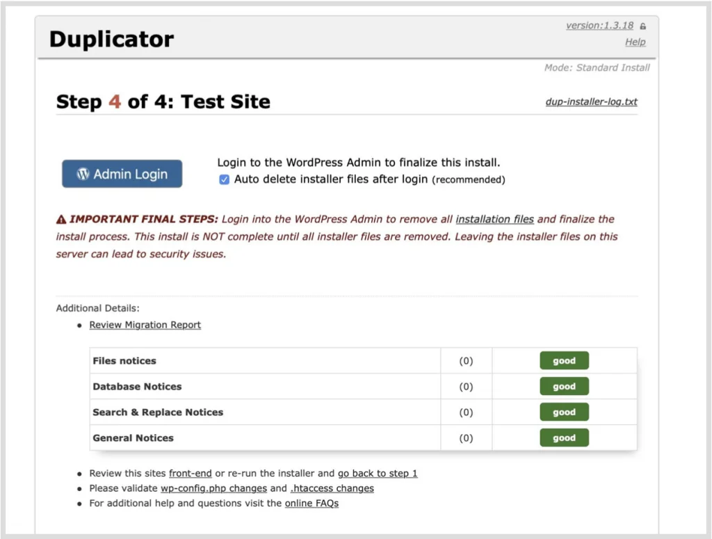 Clone WordPress website bằng Duplicator 45 Clone-WordPress