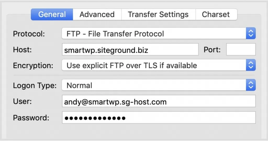 Hướng dẫn clone WordPress website bằng Duplicator 41 Đặp nhập thông tin FTP