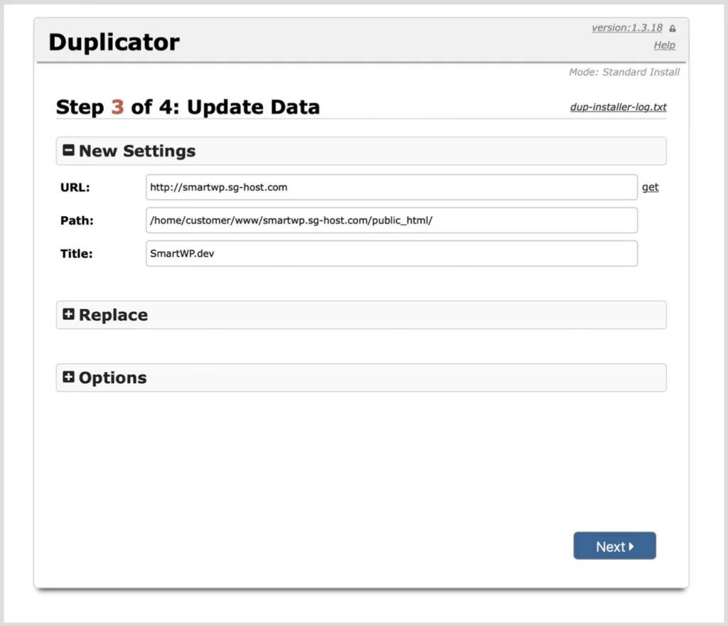 Clone WordPress website bằng Duplicator 43 Clone WordPress 8
