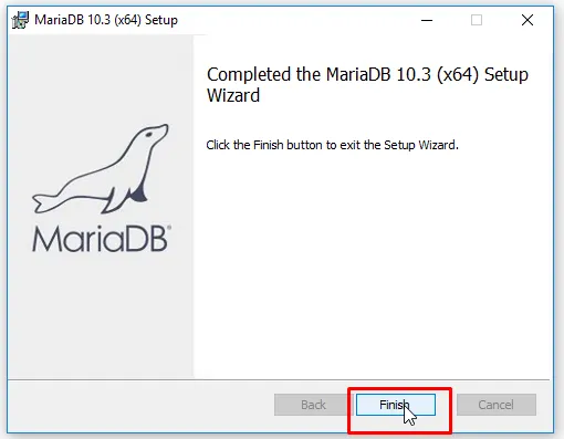 MariaDB là gì? Chi tiết cách cài đặt và kết nối MariaDB nhanh chóng 36 Hoàn tất cài đặt