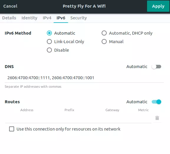 Cách thay đổi DNS 1.1.1.1 trong Ubuntu