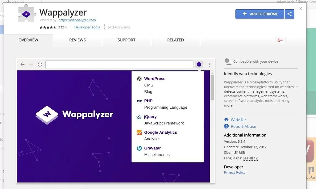 Wappalyzer