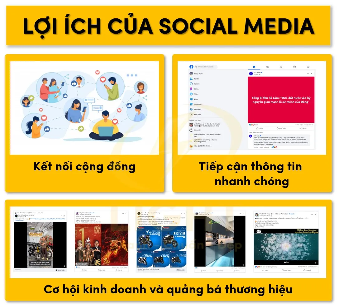 Lợi ích của Social Media Marketing