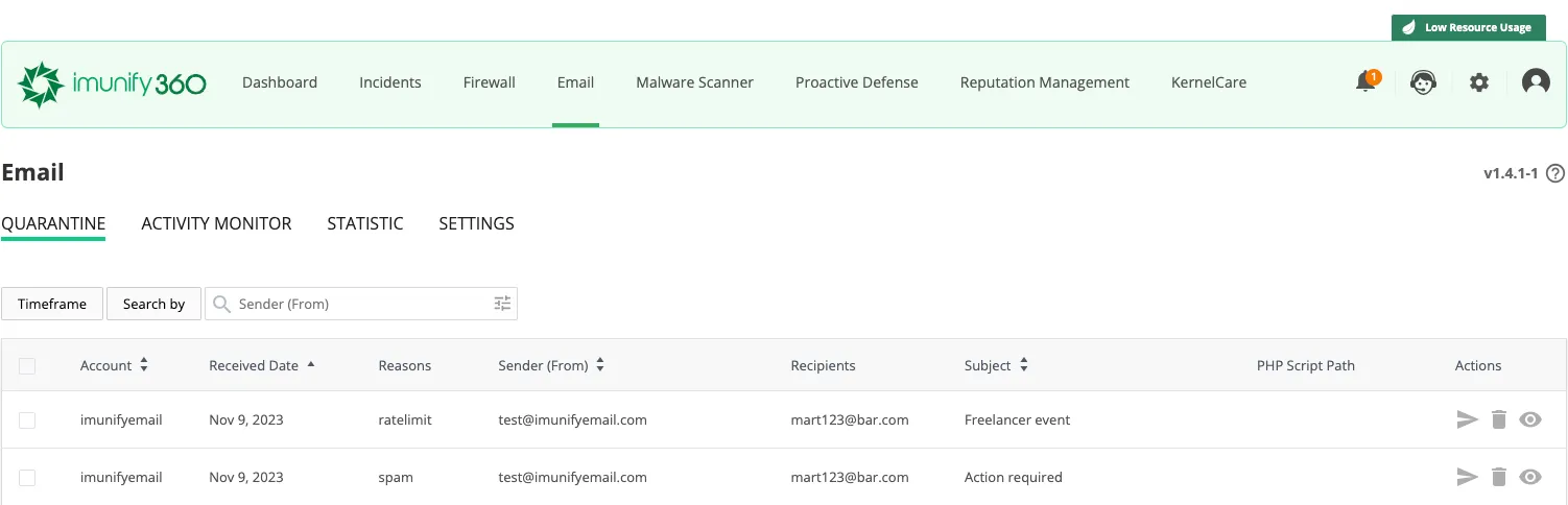 Imunify360 là gì? Bảo vệ Hosting Linux hiệu quả với Imunify360 20 Lọc thư rác