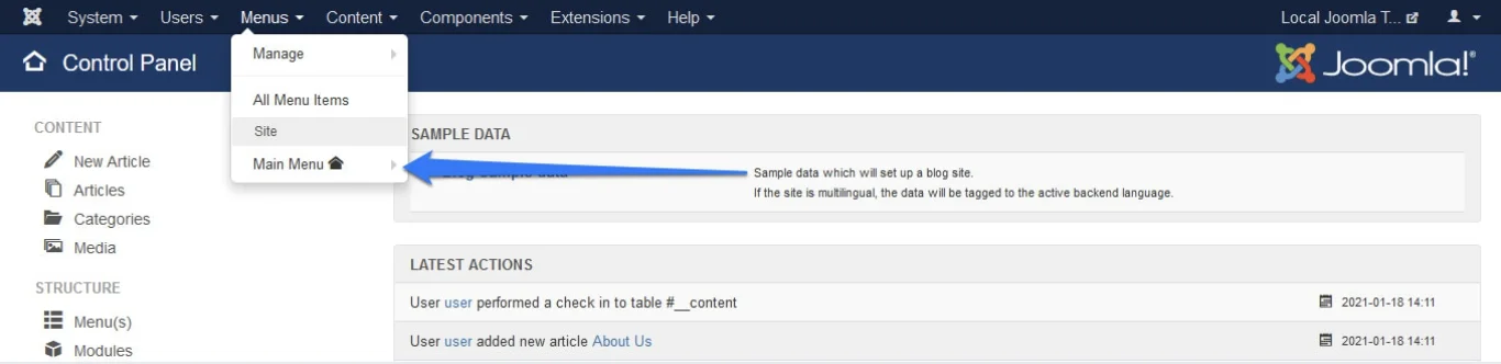 Joomla là gì? Hướng dẫn sử dụng Joomla cho người mới 93 Screenshot 2021 11 18 at 19.51.56