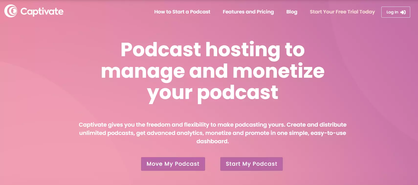 Podcast hosting là gì? Top 10 nhà cung cấp podcast hosting tốt nhất 31 Captivate