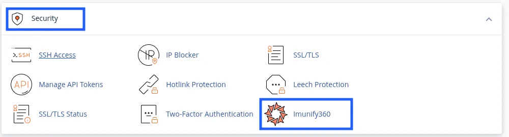 Imunify360 là gì? Bảo vệ Hosting Linux hiệu quả với Imunify360 21 Truy cập Imunify360 qua cPanel