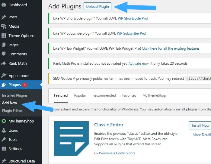 WPML là gì? Cách tạo một Website đa ngôn ngữ với WPML 35 Tải Plugin WPML lên WordPress
