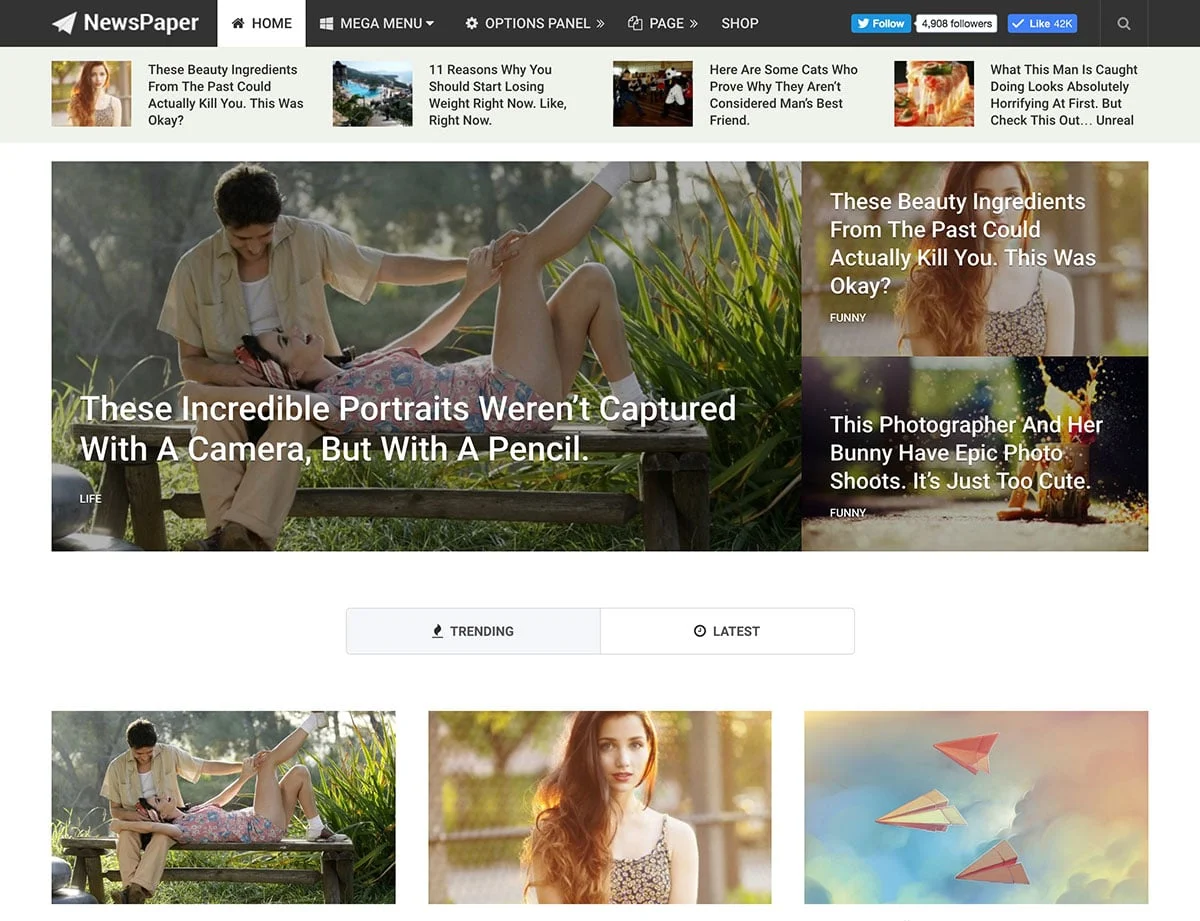 Top 21 theme WordPress tin tức đẹp nhất hiện nay 38 newspaper theme wordpress tin tuc dep