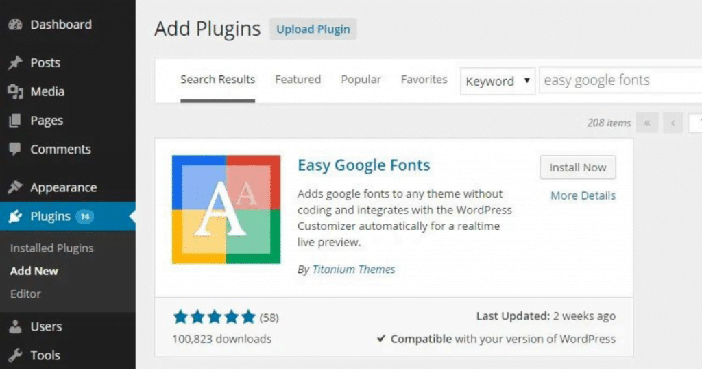 15 Plugin font chữ cho WordPress tối ưu trải nghiệm người dùng