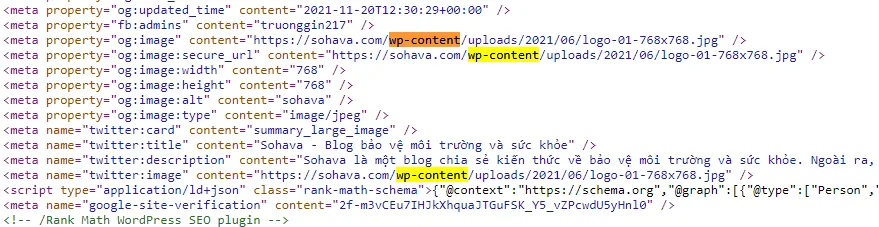 Kiểm tra có phải website WordPress không? Bằng Source code