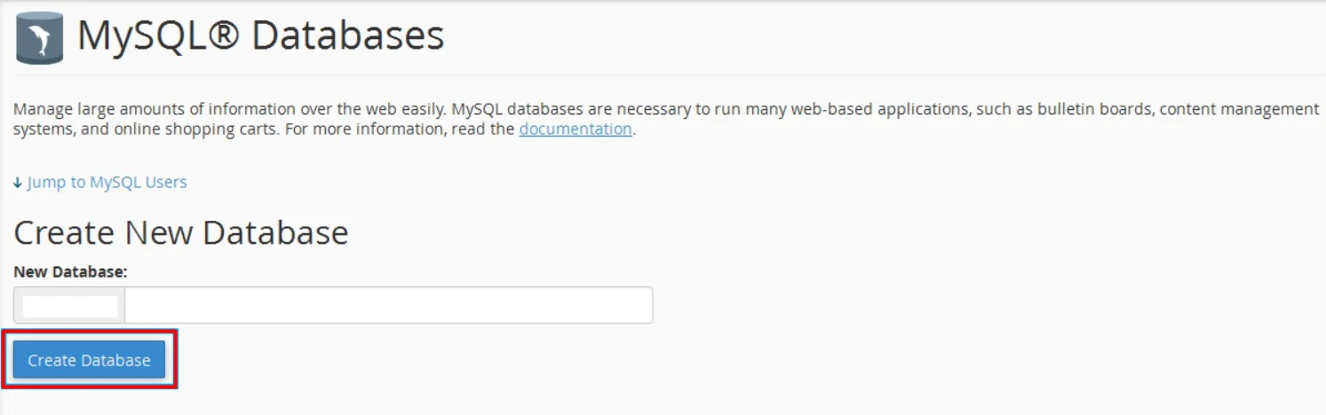 Joomla là gì? Hướng dẫn sử dụng Joomla cho người mới 67 Create Database