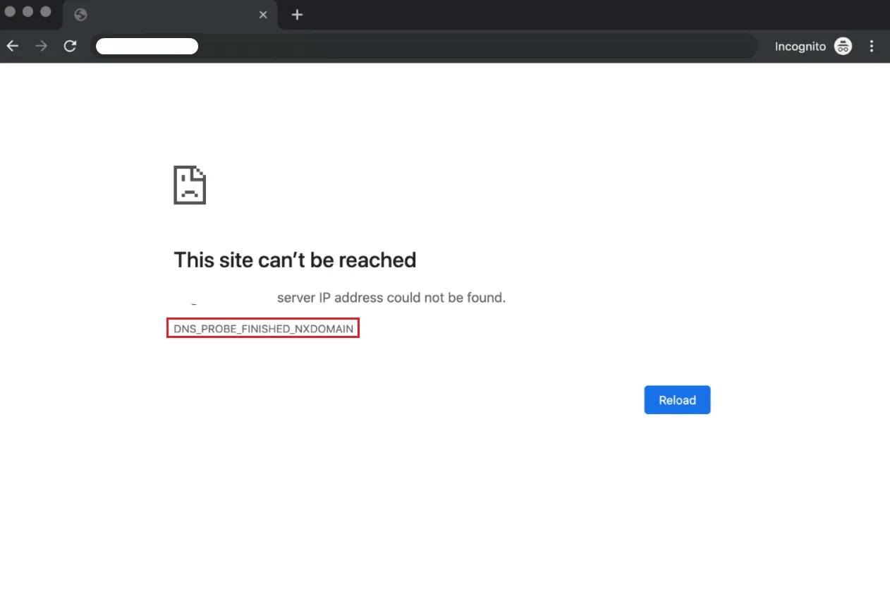 Lỗi DNS_PROBE_FINISHED_NXDOMAIN là gì?