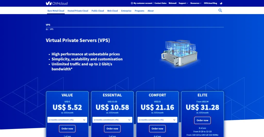 ovh la don vi cho thue vps nuoc ngoai uy tin