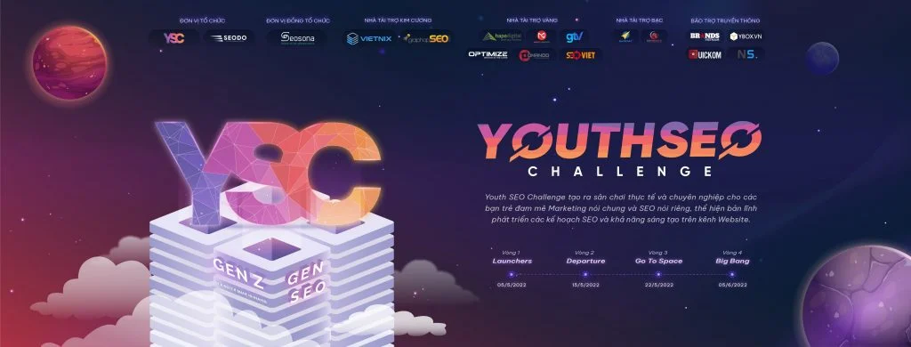 Vietnix - Nhà tài trợ kim cương cuộc thi YOUTH SEO CHALLENGE 2022 3 Vietnix nha tai tro kim cuong