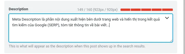 Meta Description là gì? Cách viết thẻ Meta Description hay và chuẩn SEO 21 Số ký tự trong Meta Description
