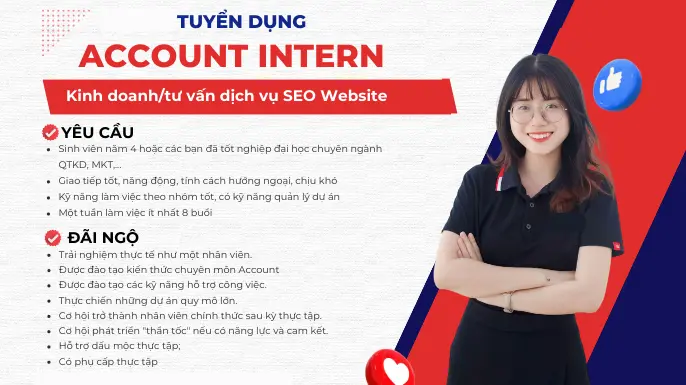 Thực tập sinh Account (Account Intern)