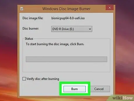 Puppy Linux là gì? Hướng dẫn cài đặt Puppy Linux 45 Sử dụng CD để burn file ISO thành CD boot