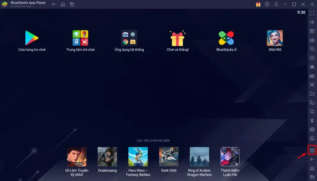 Tăng tốc BlueStacks bằng tối đa hóa RAM