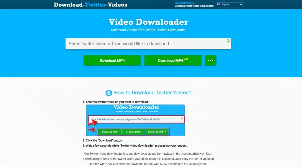 DownloadTwitterVideo.com cho Twitter