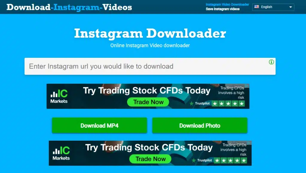 Instagram Downloader cho Instagram