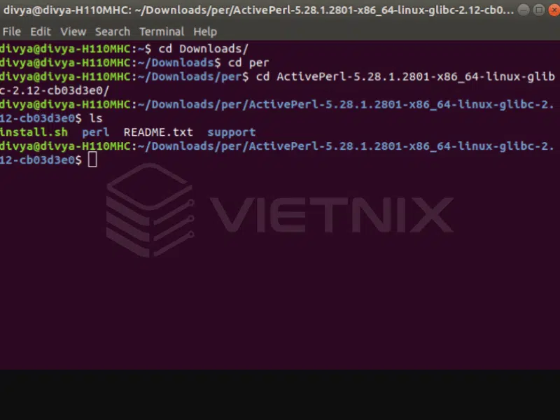 Perl là gì? Ứng dụng của ngôn ngữ lập trình Perl 45 cai dat perl cho linux 1
