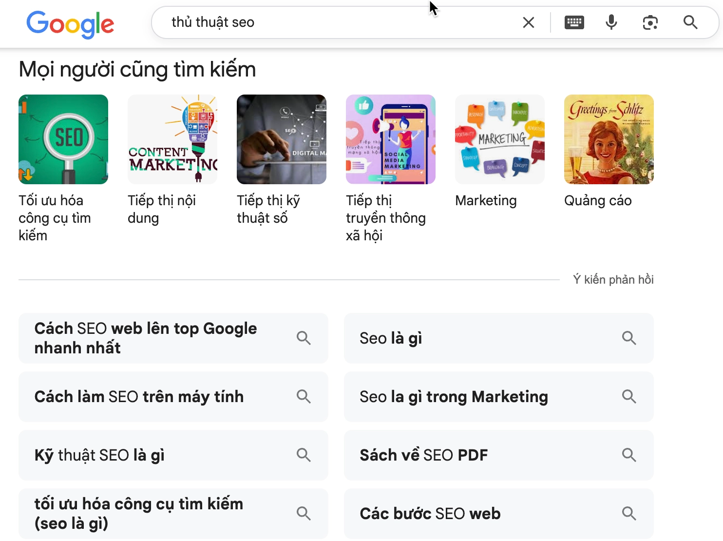 Sử dụng từ khoá lên quan cũng là cách SEO web lên top Google nhanh nhất