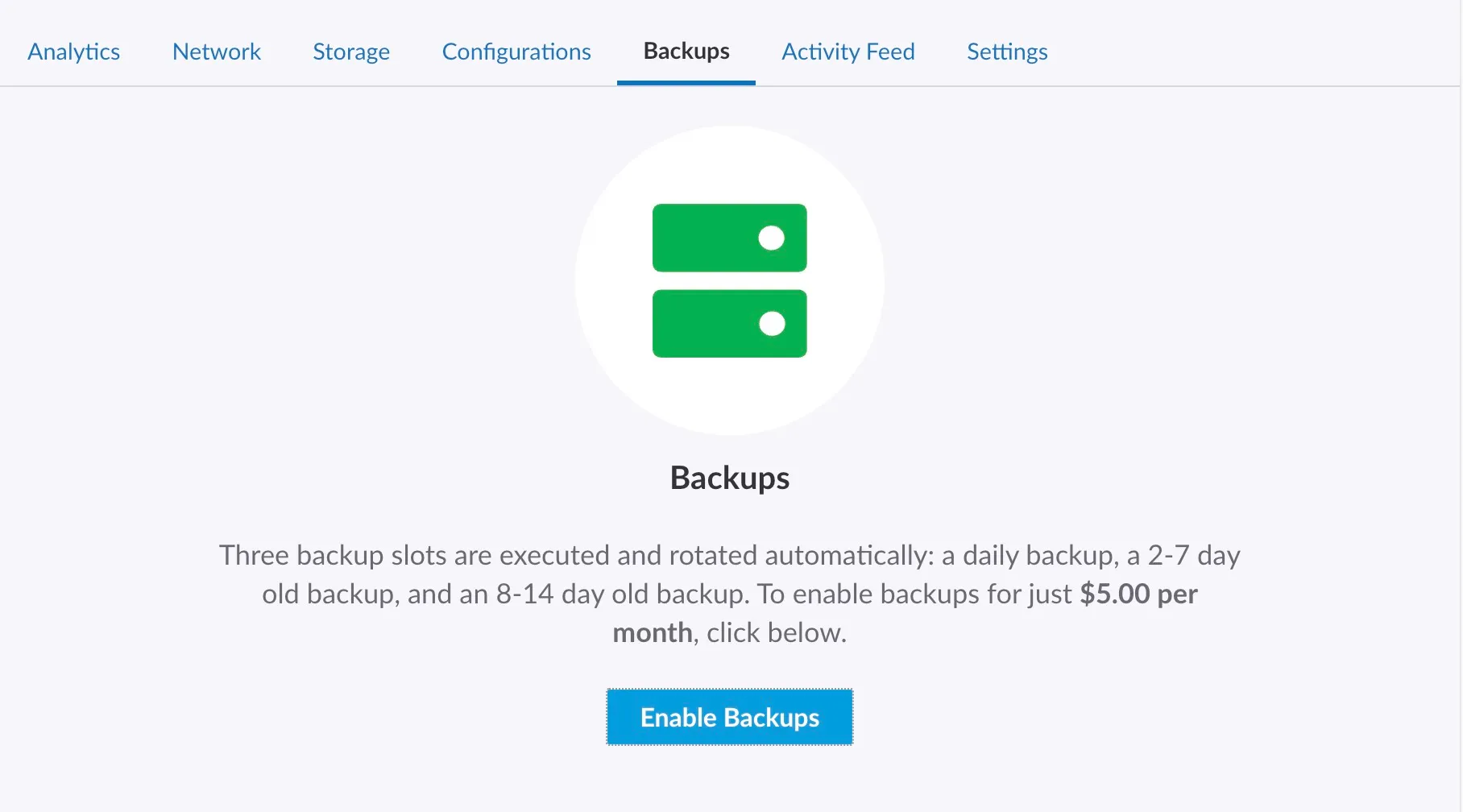 VPS Linode là gì? Hướng dẫn tạo VPS Linode đơn giản và nhanh chóng 35 Tính năng backup trên Linode