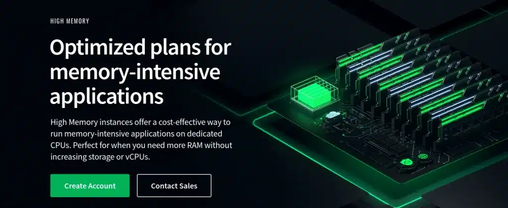VPS Linode là gì? Hướng dẫn tạo VPS Linode đơn giản và nhanh chóng 23 Gói nâng cao tại Linode - High Memory