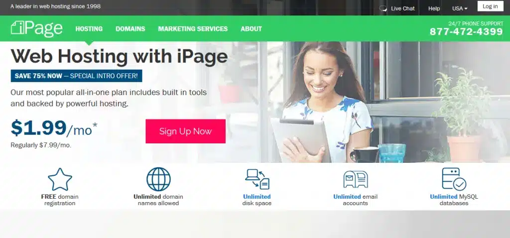 Cách mua hosting iPage chỉ 36$/năm miễn phí tên miền 11 Hosting Ipage