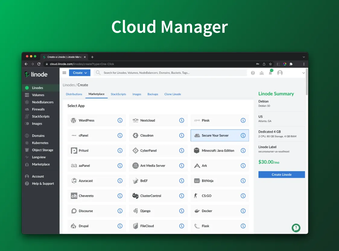 VPS Linode là gì? Hướng dẫn tạo VPS Linode đơn giản và nhanh chóng 27 Quản lý VPS trên giao diện Linode
