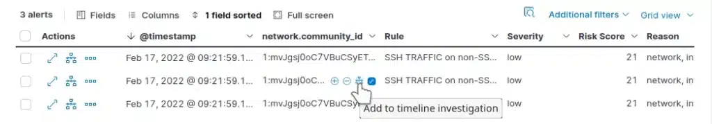 Hướng dẫn cách tạo Rules cùng Timelines bằng ứng dụng SIEM của Kibana 20 thêm timeline