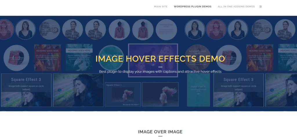Top 5 plugin tạo hiệu ứng WordPress tuyệt đẹp 10 Image Hover Effects