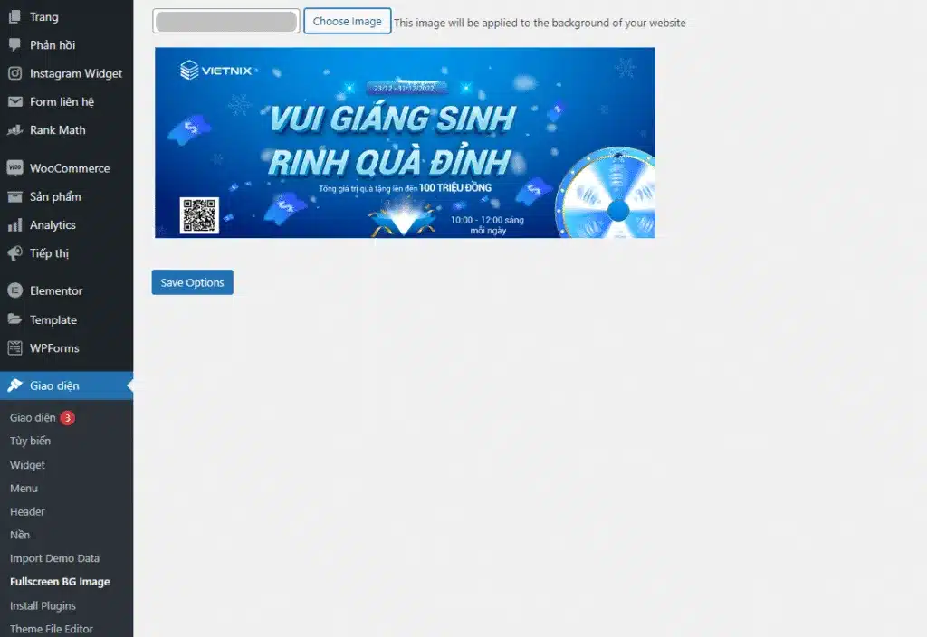 Hướng dẫn thay đổi Background trong WordPress dành cho người mới 21 Thêm hình nền tùy chỉnh trong WordPress bằng plugin