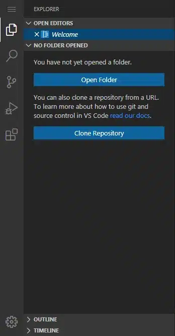 Hướng dẫn cách cài đặt nền tảng IDE đám mây code-server trên Ubuntu 20.04 18 Giao diện các button trên Activity Bar