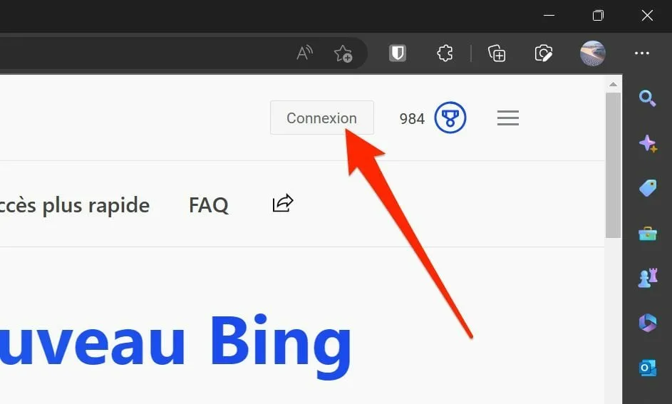 kết nối tài khoản microsoft edge