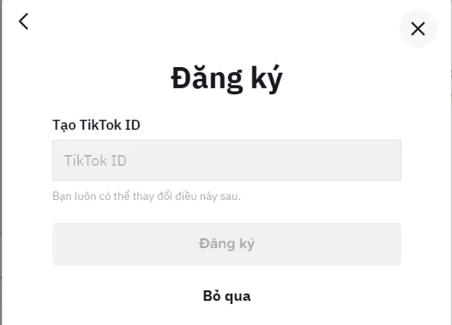Cách đăng ký và đăng nhập TikTok trên máy tính, điện thoại đơn giản nhất 30 Tạo TikTok ID