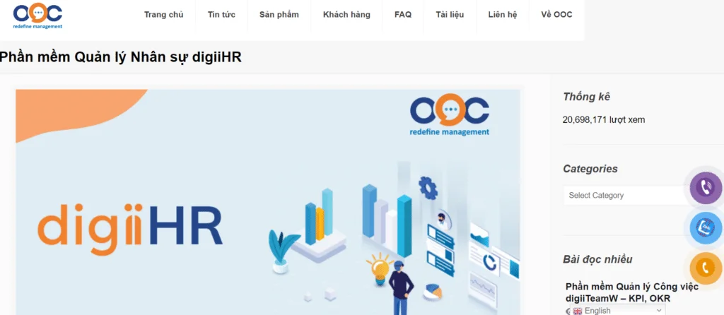 Top 11 phần mềm quản lý nhân sự HRM hiệu quả nhất 25 Phần mềm quản lý nhân sự OCC DIGIIHR