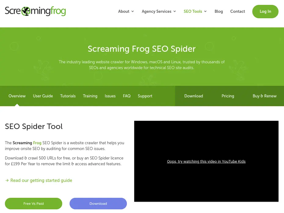 Thẻ Heading là gì? Cách tối ưu thẻ heading hiệu quả nhất trong SEO 43 Screaming Frog SEO Spider