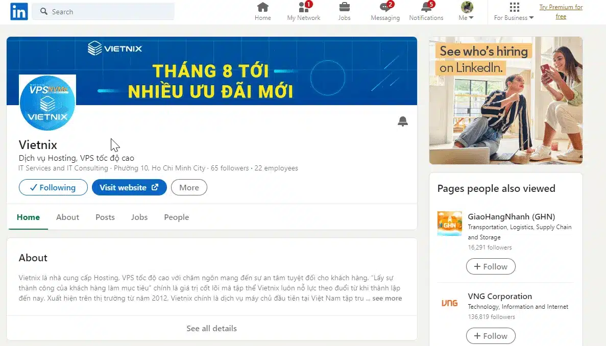 Tại sao nên dùng LinkedIn?