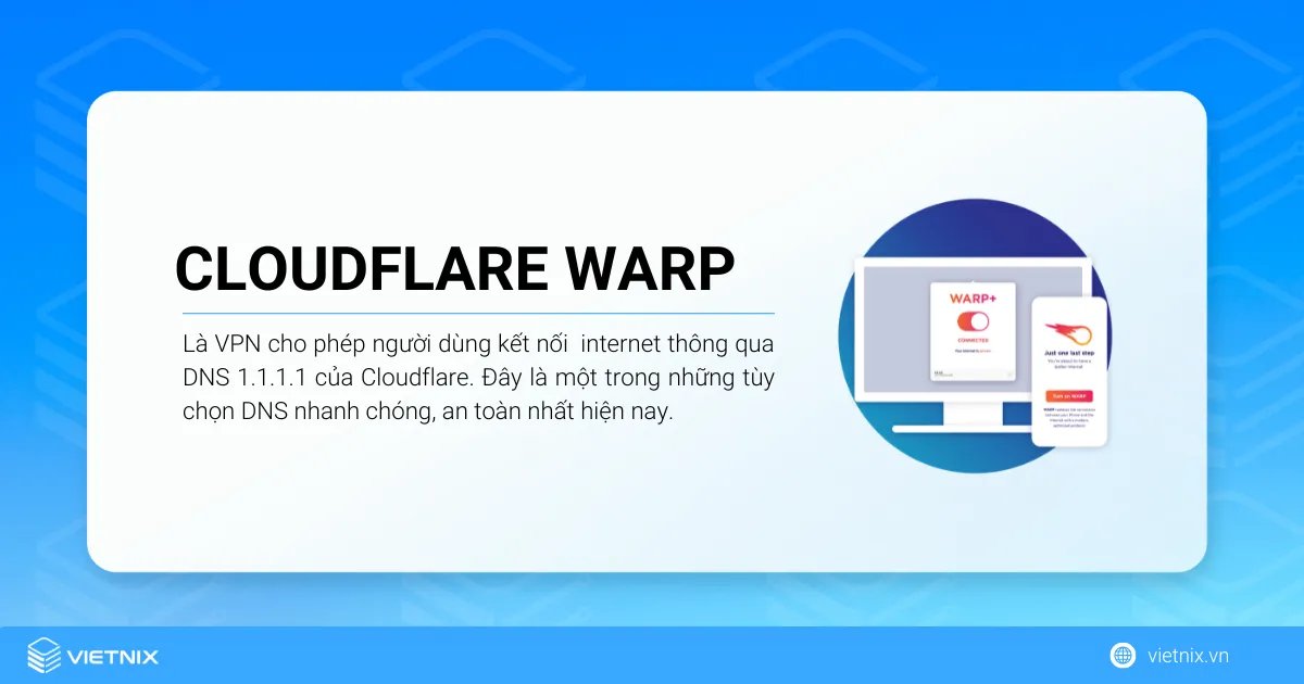 Cloudflare WARP là gì? 