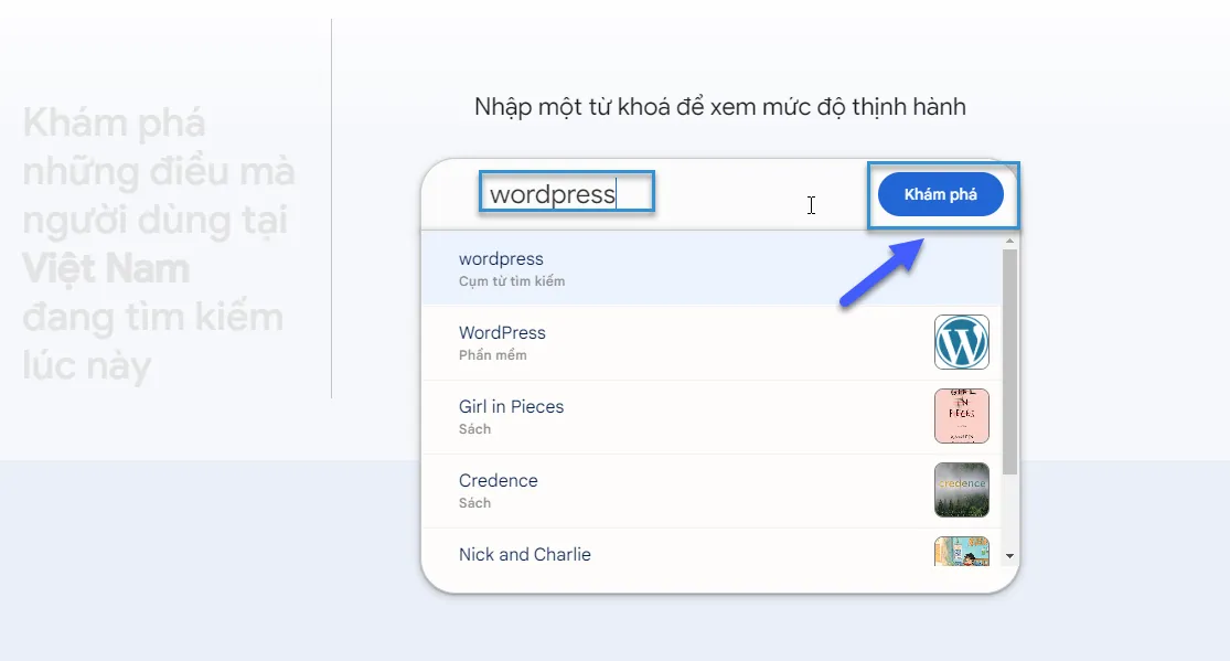 Long-tail keywords là gì? 16 cách tìm long-tail keywords hiệu quả 23 Tìm kiếm long-tail keywords bằng Google Trends
