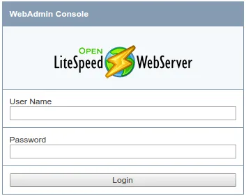 Webadmin Console