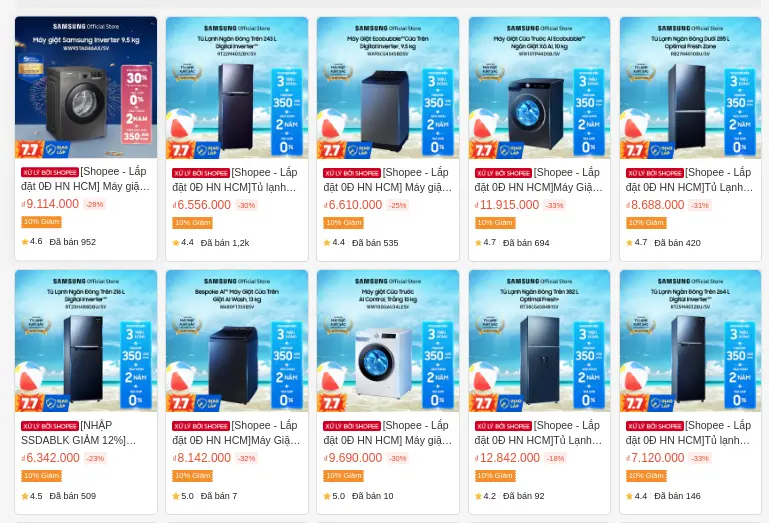 Tối ưu hình ảnh sản phẩm 