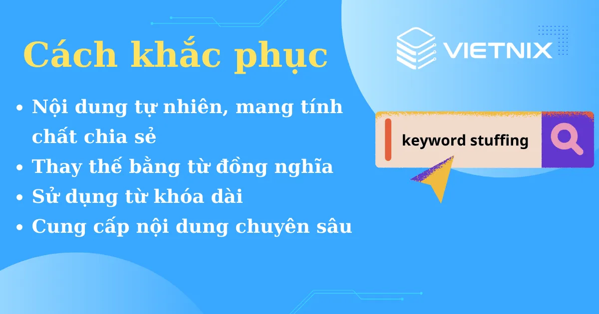 Cách khắc phục việc spam từ khóa trong bài viết