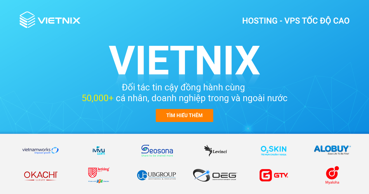 Vietnix hosting VPS tốc độ cao