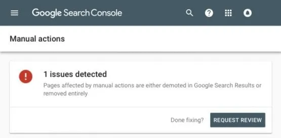 Google Penalty là gì? Dấu hiệu nhận biết và hướng khắc phục 67 Gửi yêu cầu xem xét lại (nếu bị Manual Penalty)