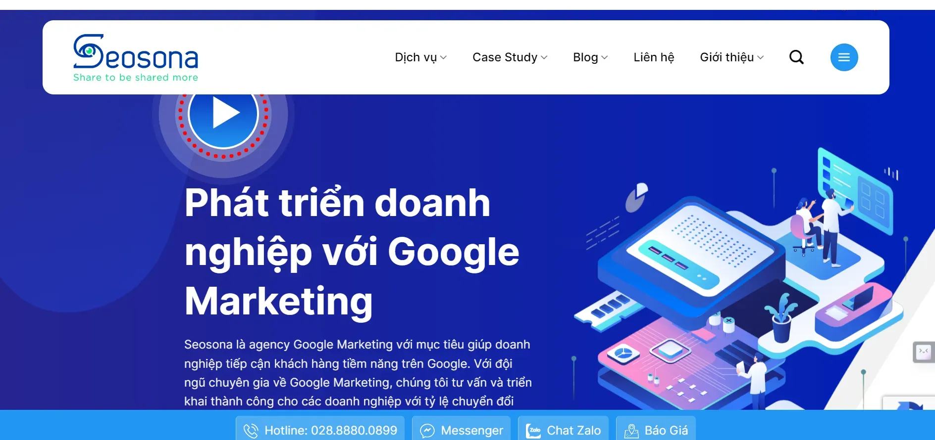 Top 10+ công ty SEO uy tín hàng đầu tại Việt Nam 41 SEOSONA - Agency Google Marketing